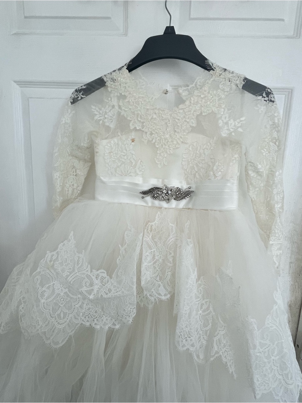 KingdomBoutique White Lace Princess Dress